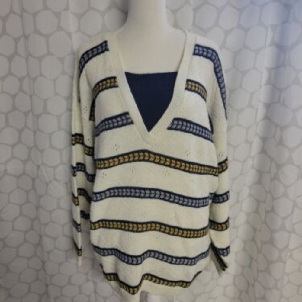 Vintage Villager Sport Cottage Core Sweater